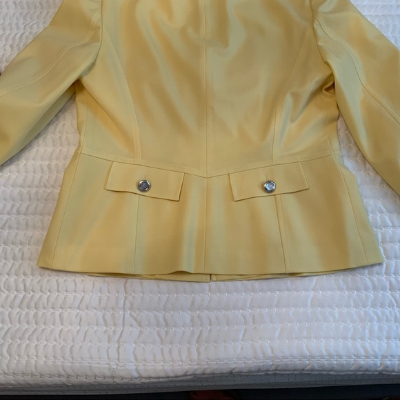 Escada Margaretha Ley Yellow Blazer Jacket - Picture 8 of 9